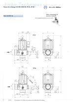 Vanne de vidange 2/2 NF, DN 40 IP 65, IP 68 - 4