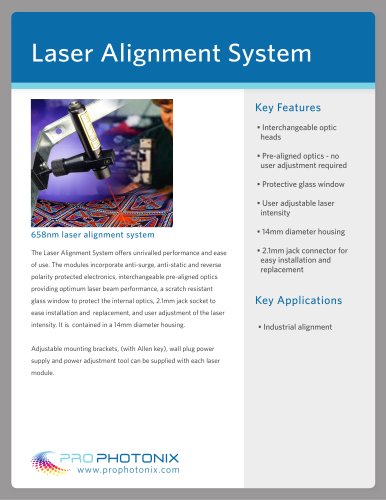 645nm Laser Alignment System