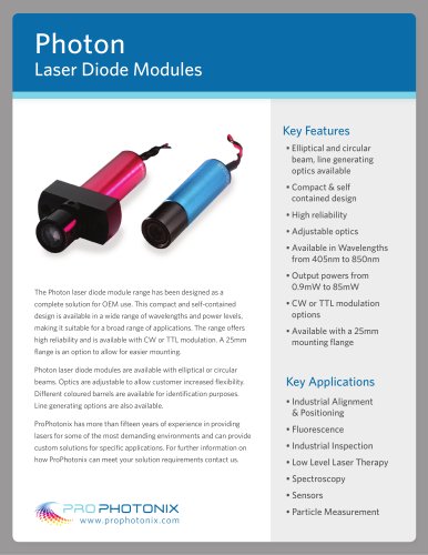 Photon laser diode module