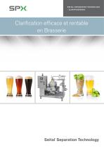 Clarification efficace et rentable en Brasserie - 1