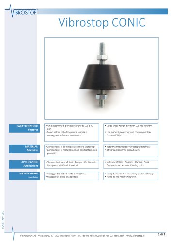 Vibrostop CONIC