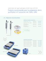 Produits recommandés pour la préparation de la purification et l'extraction de l'ADN / ARN - 2