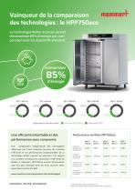 Comparaison des technologies HPP750eco - 1