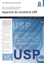 BLAUBRAND® Appareils de volumétrie USP - 1