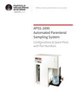 APSS-2000 Accessories and Parts Catalog