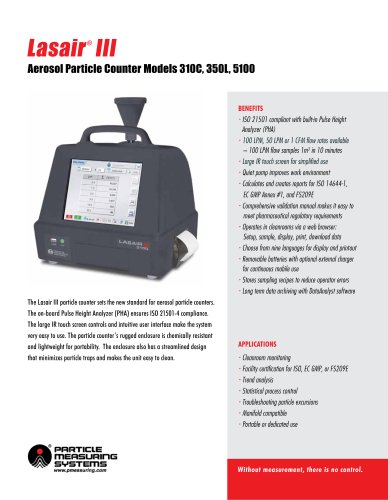 Lasair III Particle Counter