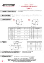 Catalogue Goujons et colonnettes - 6