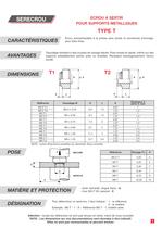 Catalogue Goujons et colonnettes - 7