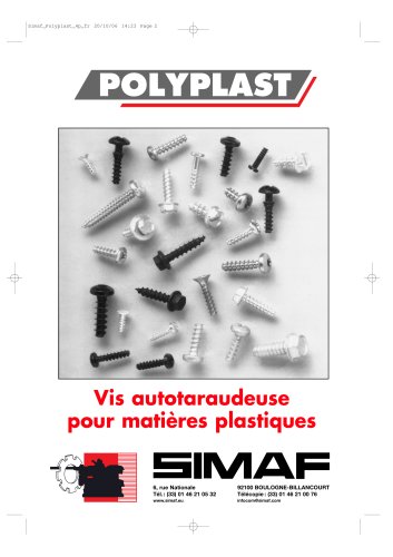 Catalogue Polyplast Simaf 2006