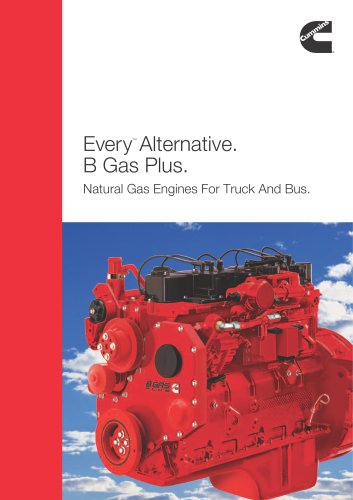 B Gas Plus Engine Brochure