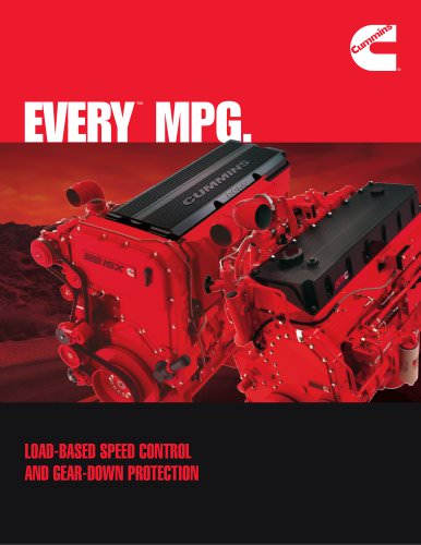 Load-Based Speed Control & Gear Down Protection Brochure