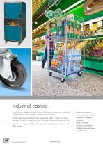 Industrial castors