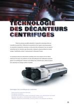 Technologie innovante des décanteurs centrifuges - 3