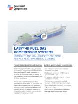 LABY®-GI FUEL GAS COMPRESSOR SYSTEMS