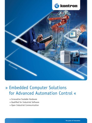 Embedded Computer Solutions for Advanced Control