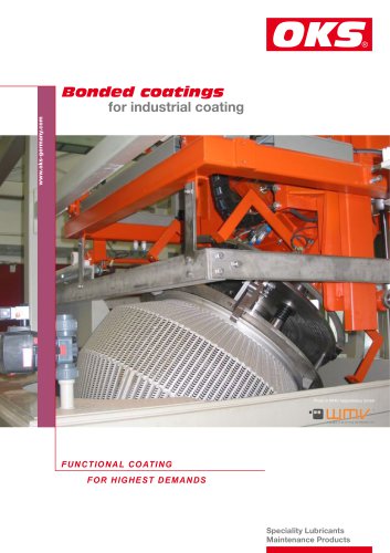 Bonded coatings for industrial coating