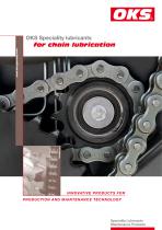 OKS Speciality lubricants for chain lubrication