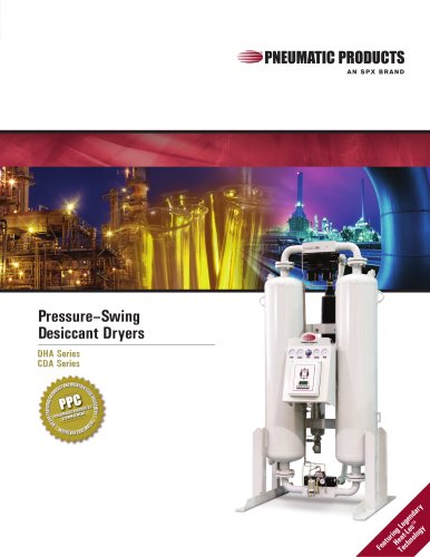 DHA, CDA Series - Desiccant Air Dryer