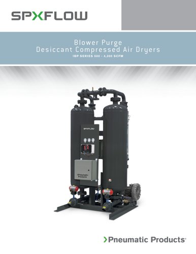 IBP Series - Blower Purge Industrial Air Dryers