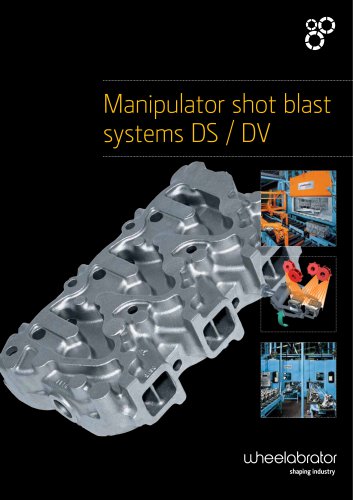 Manipulator shot blast systems DS / DV