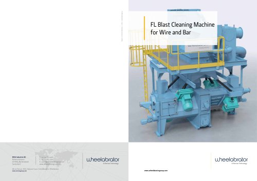 Wheelabrator FL Wire & Bar Descaling machine