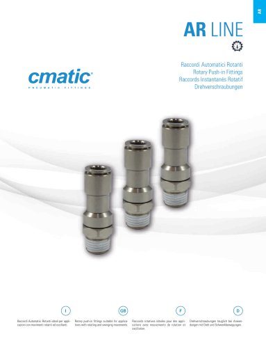 AR - Rotatory Push-in fittings