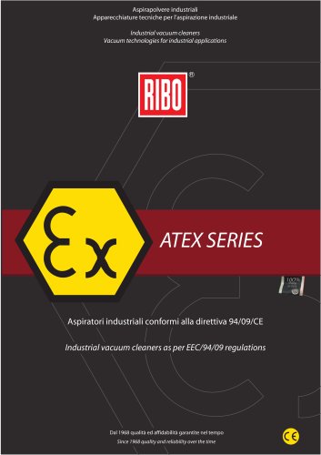 ATEX SERIES Industrial vacuum cleanres