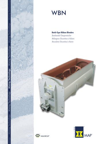 Batch-Type Ribbon Blenders WBN Brochure