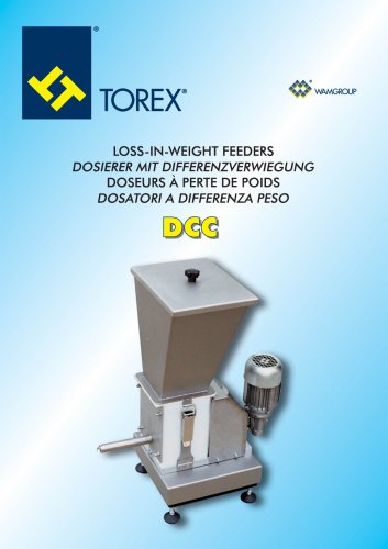 Loss-in-weight feeders DCC Brochure