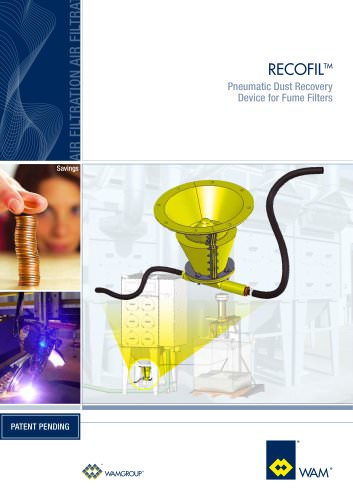 Pneumatic Dust  Recovery RECOFIL Brochure