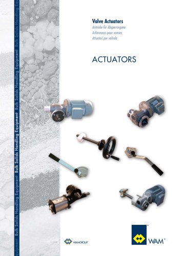 Valve ACTUATORS Brochure