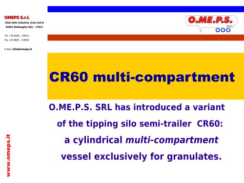 TIPPING SILOTRAILER MULTI-COMPARTMENT