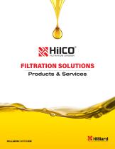 HILCO Filtration Solutions Products and Services