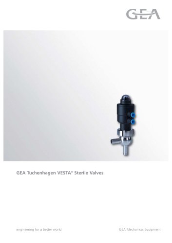 VESTA® Sterile Valves