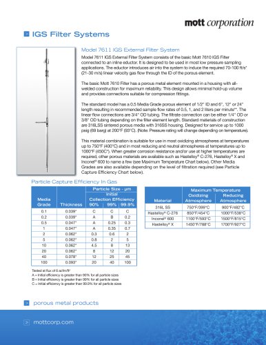 IGS Filter Systems