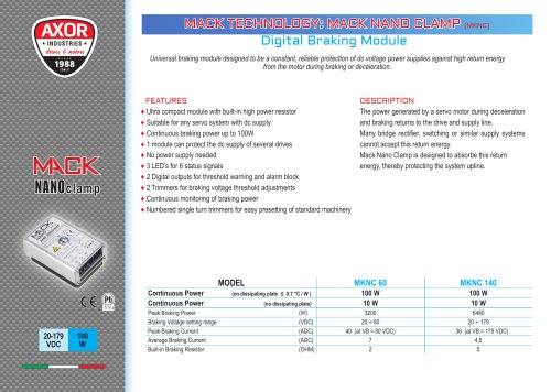 Mack Nano Clamp Digital Breaking Module