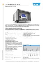 ANALYSEUR DE GAZ MAPY LE