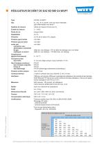 RÉGULATEUR DE DÉBIT DE GAZ KD 500-1A MAPY - 2