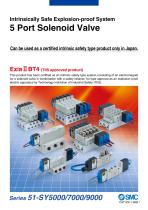 Intrinsically Safe Explosion-proof System 5 Port Solenoid Valve 51-SY