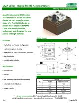 DMA MEMS Accelerometer Datasheet