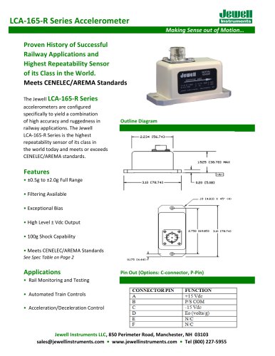 LCA-165-R Data Sheet