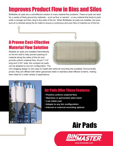 BinMaster Air Pad Brochure