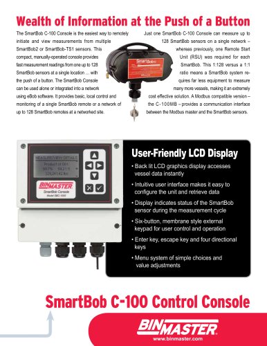 BinMaster SmartBob C-100 Control Console Brochure