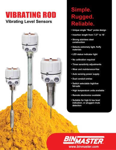 BinMaster Vibrating Rod Brochure