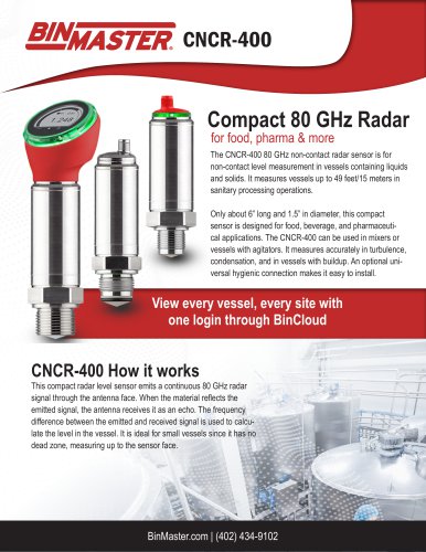 CNCR-400 Brochure