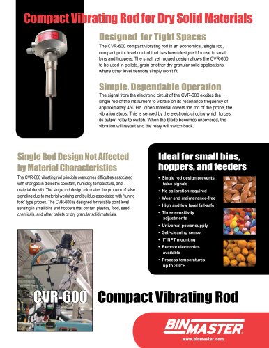 CVR-600 Mini Vibrating Rod