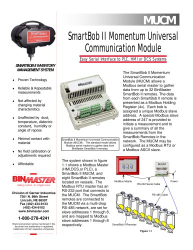 SmartBob2 MUCM Brochure