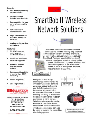 SmartBob2 Wireless Transceiver Brochure