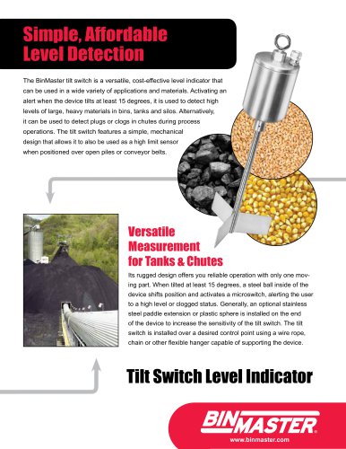 Tilt Switch Brochure