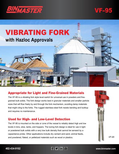 Vibrating Fork brochure